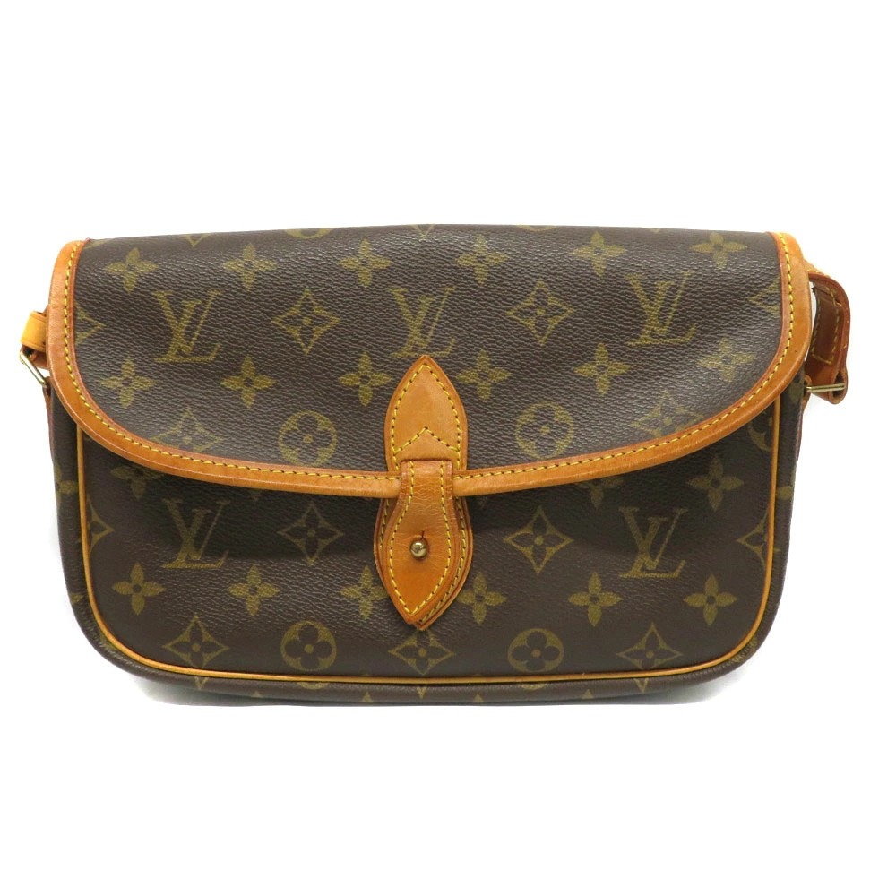 LOUIS VUITTON Gibeciere Monogram Brown Shoulder Bag
